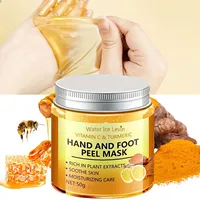 1/3/5/10 Pcs Vitamin C Turmeric Hand and Foot Skin Mask Moisturizing Exfoliating Hand Wax Cream Exfoliating Foot Skin Care