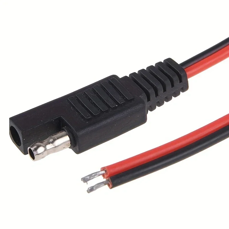 SAE Connector Extension Cable SAE Quick Connector Disconnect Plug Power Automotive Extension Cable Solar Panel Wire 2pcs