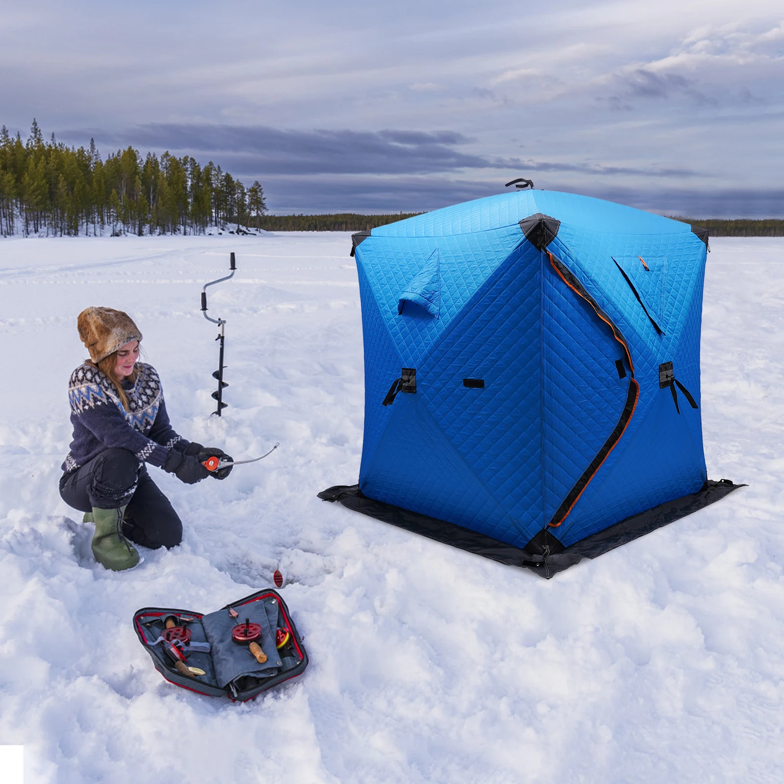 Ice Fishing Tent 1