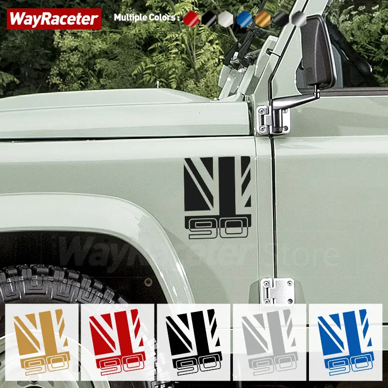 British Flag Car Emblem Sticker - Union Jack Flag Car Emblem - Foto 14