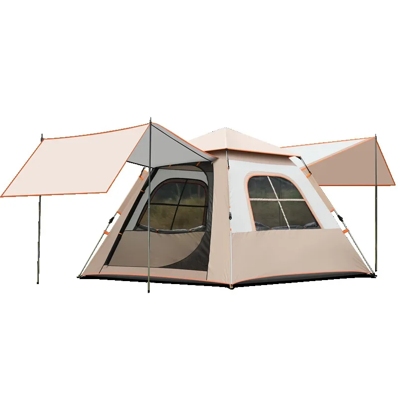 Outdoor Fully Automatic Quick-opening Two-in-one Canopy Vinyl Tent 5