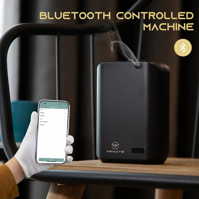 NAMSTE Electric Fragrance Device Hotel Collection Diffuser Bluetooth Controlled 150ml Capacity Home Aromatherapy Machine 3