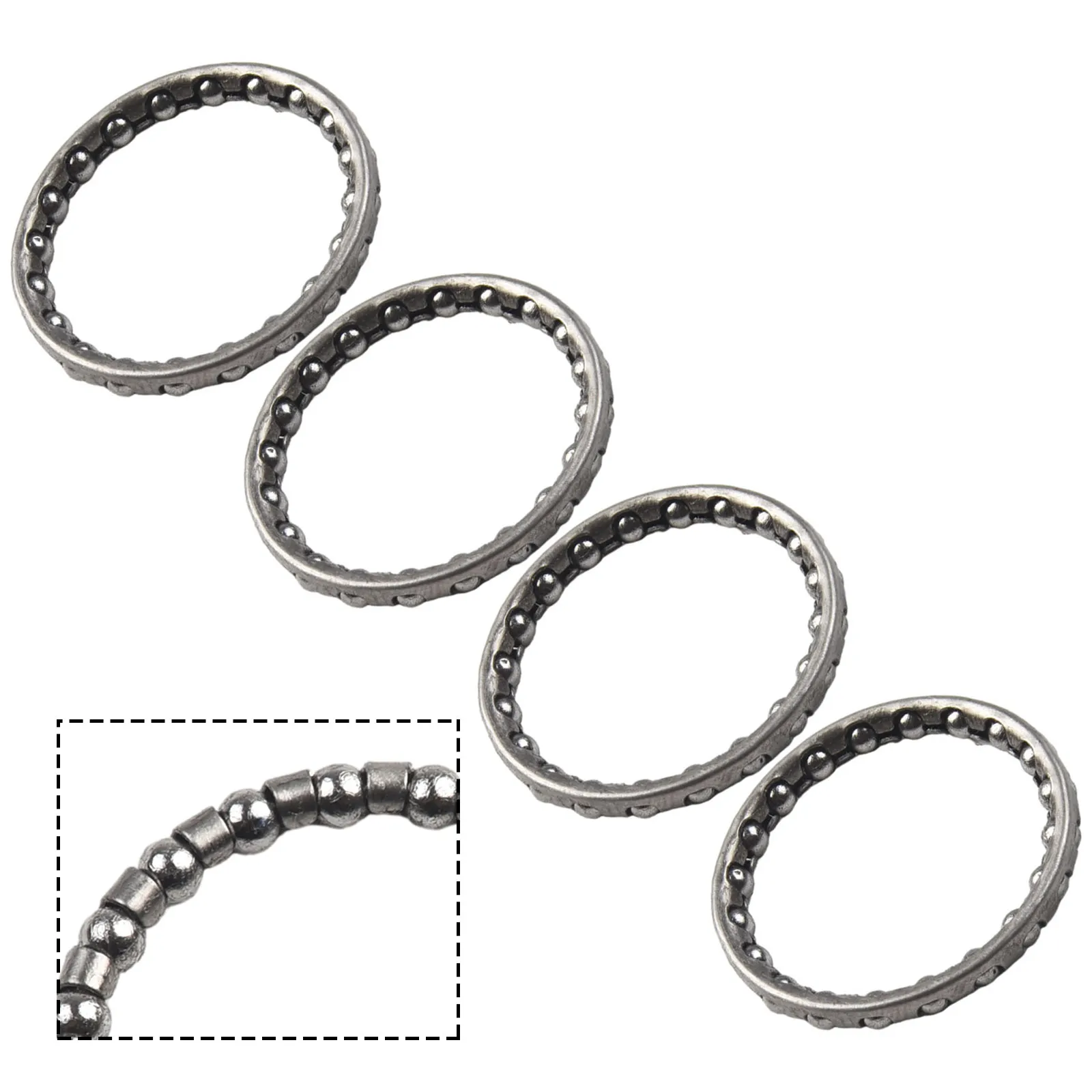 40mm Kugellager 4PCS Headset Caged Kugellager Rennen Für Mountainbike Zyklus Gabel Fahrrad Lager Set MTB fahrrad Teile – Detail 6