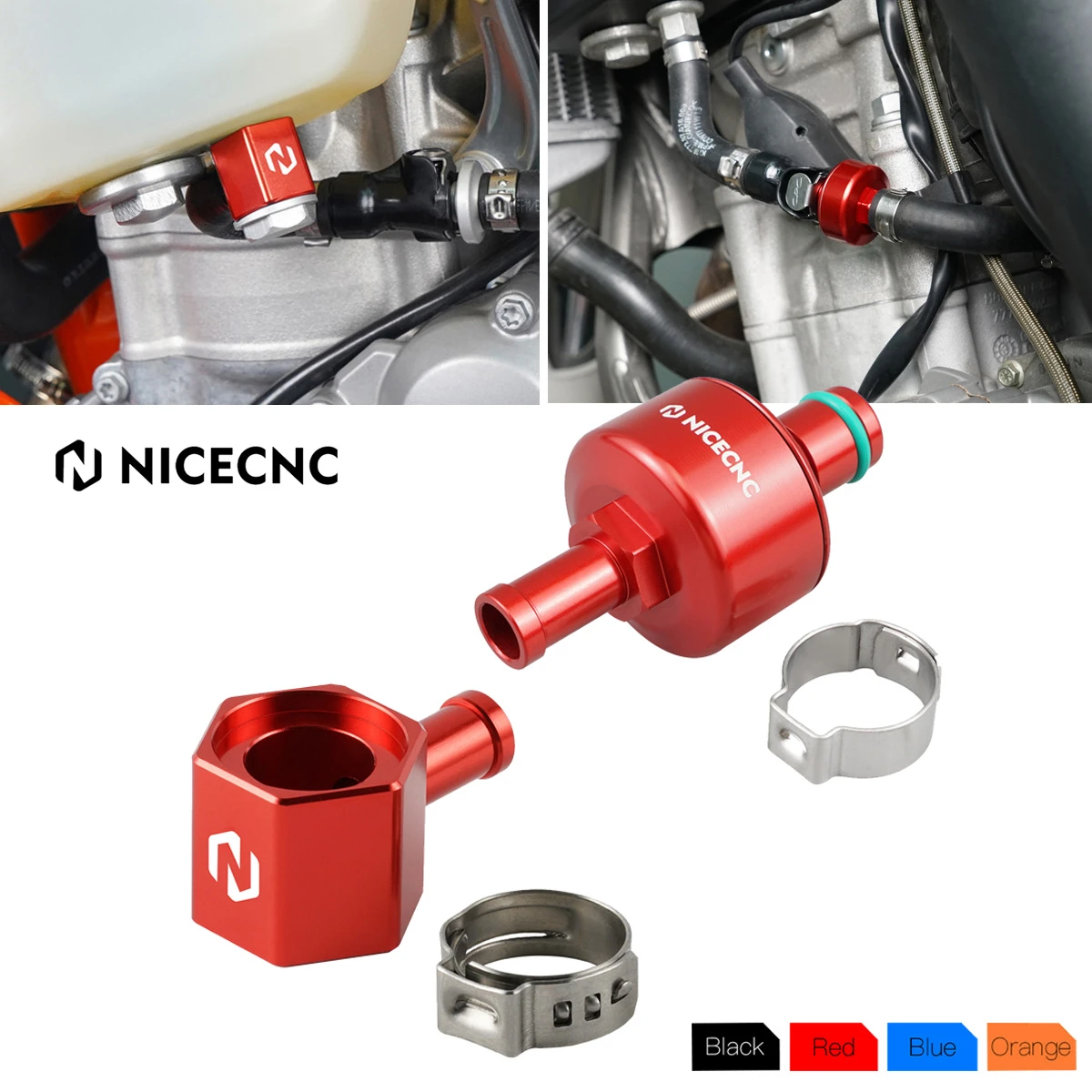 Motorcycle Fuel Line Oil Tank Filter Connector for GasGas EC250 EC300
