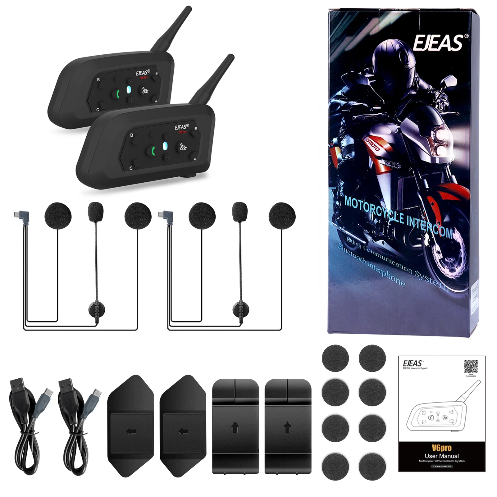 EJEAS V6 PRO + 6Rider      800M  Ŀ´  ĵ EUC  