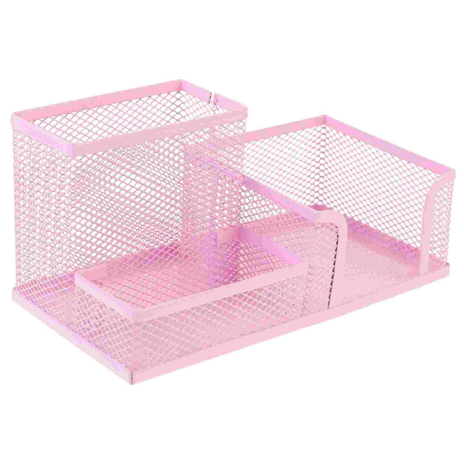 

Metal Pen Holder Pencil Dispenser for Classroom Holders Cup Organizer Desk Tabletop Large Cups Parking + Lead Pencils