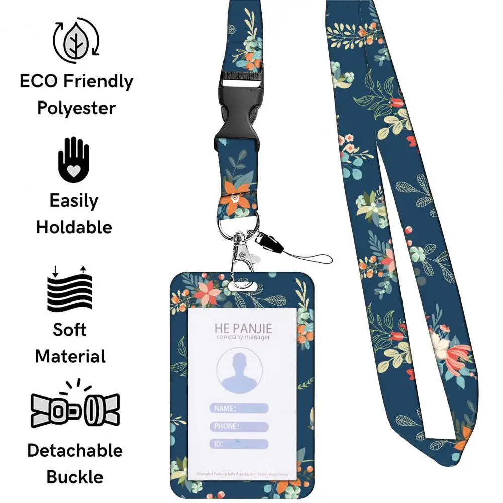 

Convenient ID Badge Holder Easy Installation Retractable Reel Anti-friction Ring Telescopic ID Sling Fixing