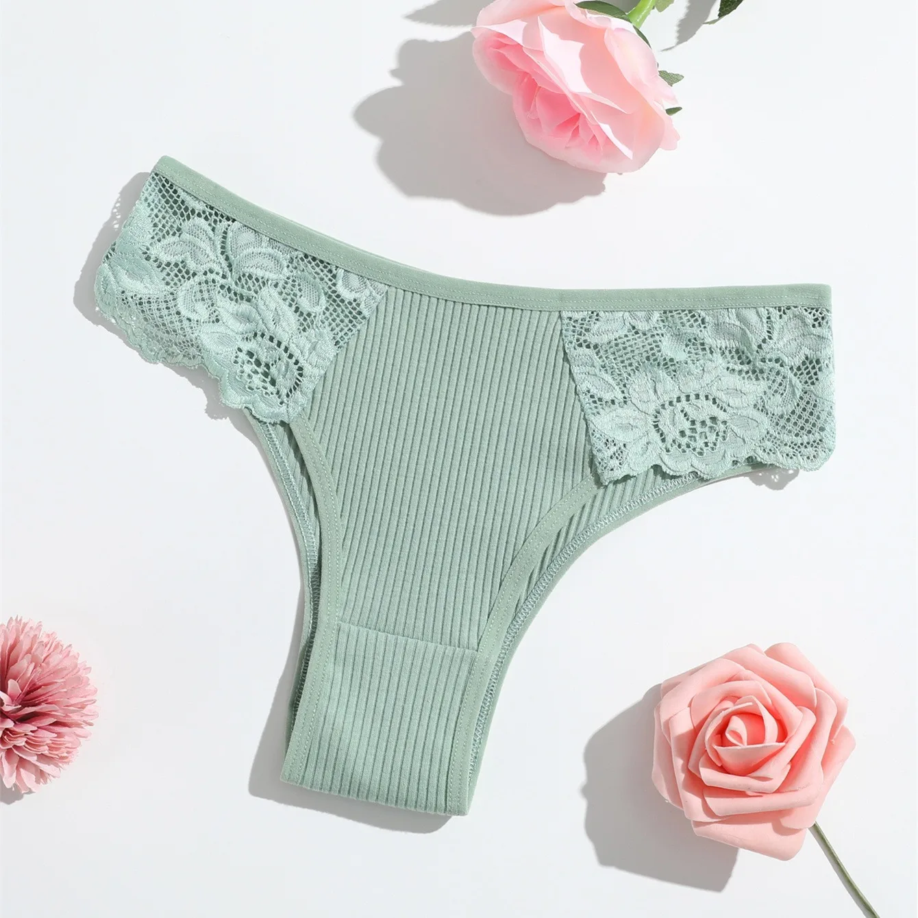 5 قطعة/المجموعة القطن سراويل النساء منخفضة الخصر ملخصات سلس الملابس الداخلية الإناث السروال الراحة مثير الملابس الداخلية اللباس الداخلي