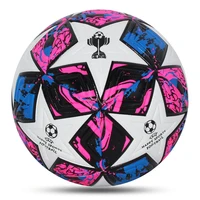 High Quality Soccer Balls Official Size 4/5 PU Material Seamless Goal Team Outdoor Match Game Football Training Ballon De Foot 1