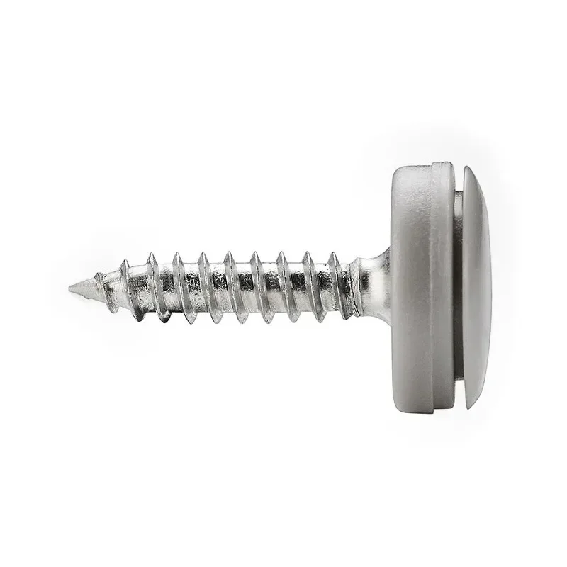 Screw Caps 10/100Pcs Nails Screw Caps Plastic Protective Covers 7 Colors Phillips Screw Decorative Cover Cross Folding Cap