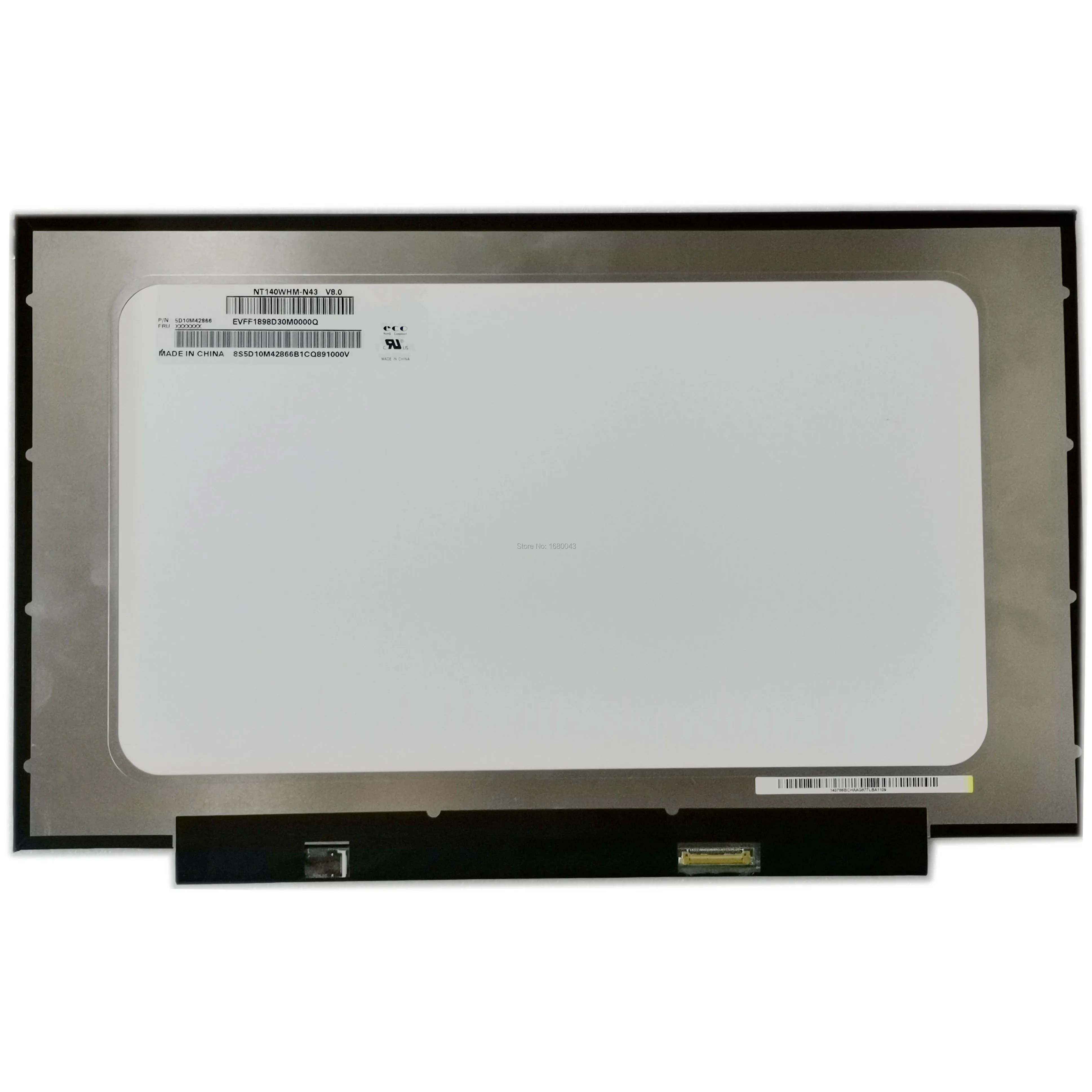 

NT140WHM-N43 подходит NT140WHM-N44 NT140WHM N44 для ноутбука hp 14-cf0006nx ЖК-экран 1366*768 EDP 30 контактов без винтовых отверстий