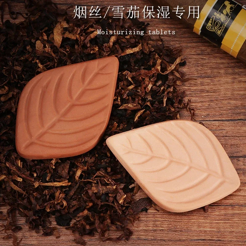 3Pcs Portable Cigar Humidifier Tobacco Moisturizer Reusable Leaf Clay Hydrostone Terracotta Humidifying Stone Keeping Fresh 2