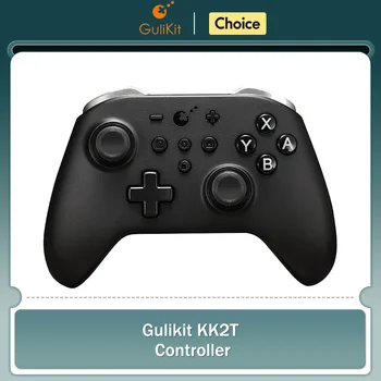 GuliKit KK2T Controller for PC Switch MacOS Windows iOS Android Steam Deck Gamepad TMR Joystick Hall Effect Trigger Game Control 1
