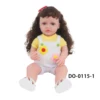 22 Inches Baby Girl Dolls With Doll Clothes Shoes Accessories Soft 55 CM Reborn Realistic Full Silicone Baby Girl New Born Doll 5