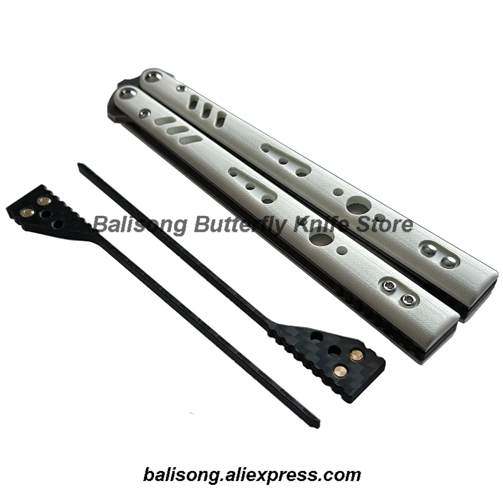 Carbon Fiber Spacers with Jimping for Baliplus Replicant Clone or ARMED SHARK Replicant Clone