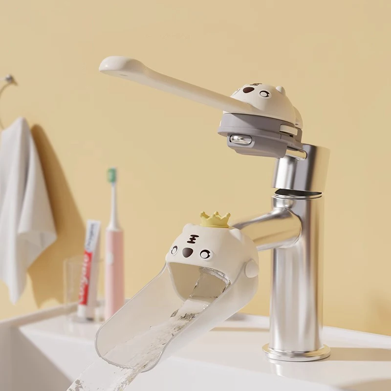 Prolunghe Per Rubinetti - Set 3 Pezzi In Plastica, Estensione Per Lavandino Bagno E Cucina - Ideale Per Bambini - Foto 10