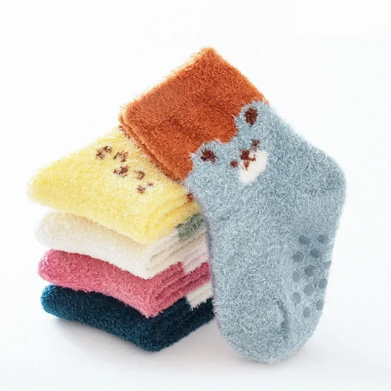 Autumn Winter Thick Warm Baby Stockings Super Soft Middle Tube Socks for Newborn Infant Toddler Boys Girls Mid Calf Long Socks - Image 6