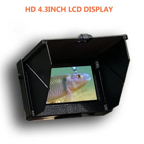 MOUNTAINONE IPS 하수도 내시경 카메라, 파이프 검사 보어스코프 검사 카메라, HD 1200TVL IP68 5600MHA 배터리, 17mm, 4.3 인치 2