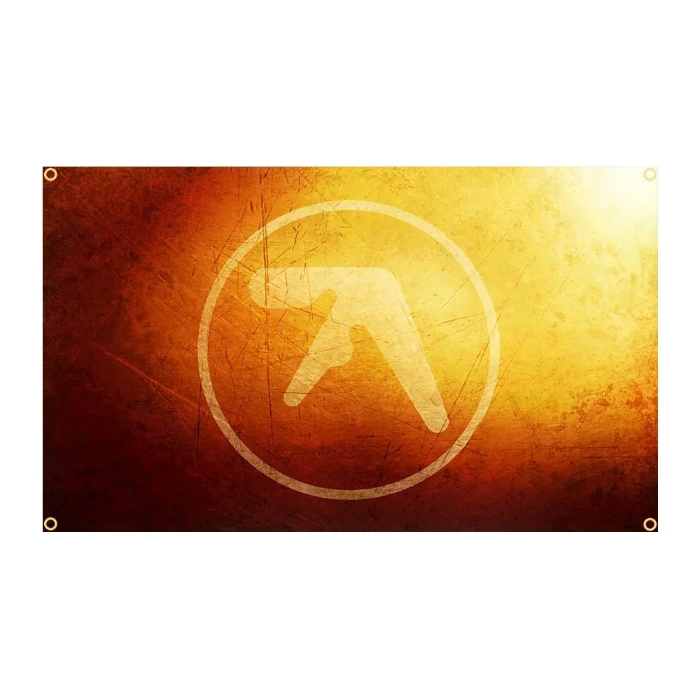 

3X5FT Flag Aphex Twin Richard D James Music Flag Polyester Printed Home or Bedroom Banner ft banner flag decorationB