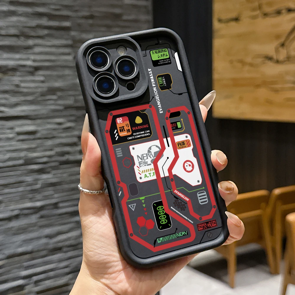 Fashion Mecha Style Phone Case: Sleek and Durable Design