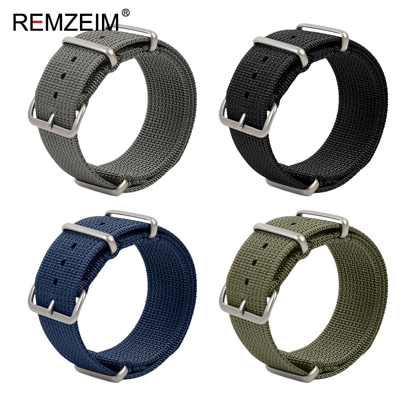 Premium Nylon Watch Strap - Versatile Replacement Watchband & Bracelet Accessory