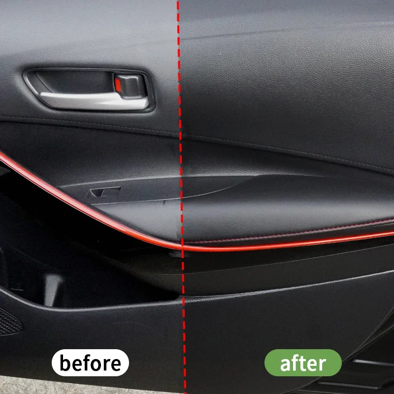 Plastic Leather Restorer Interior Detailer HGKJ S3 Polish Back To Black Gloss Plastic Leather Renovator Conditioner Cleaning 6