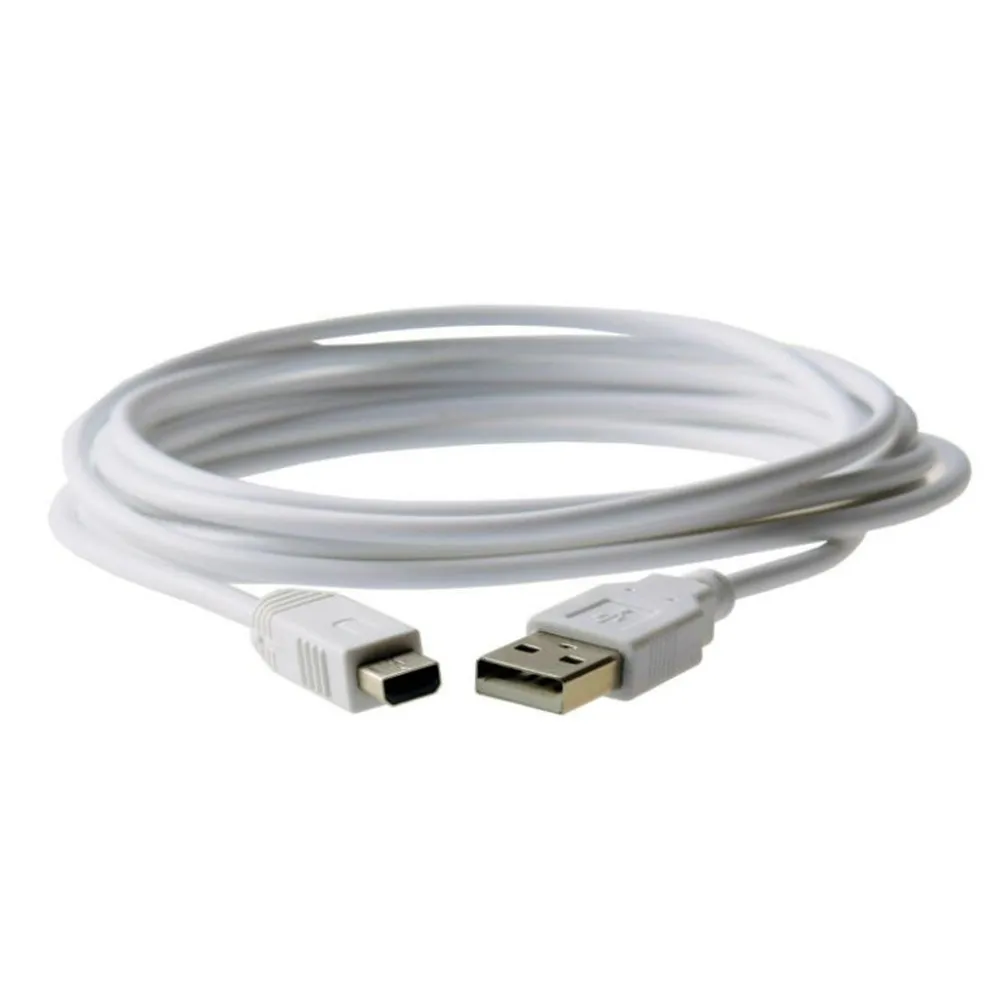 

Зарядное устройство USB, 10 шт., 3 м/10 футов, кабель для зарядки, шнур передачи данных для Nintendo Wii U геймпада для коридора, провод джойстика