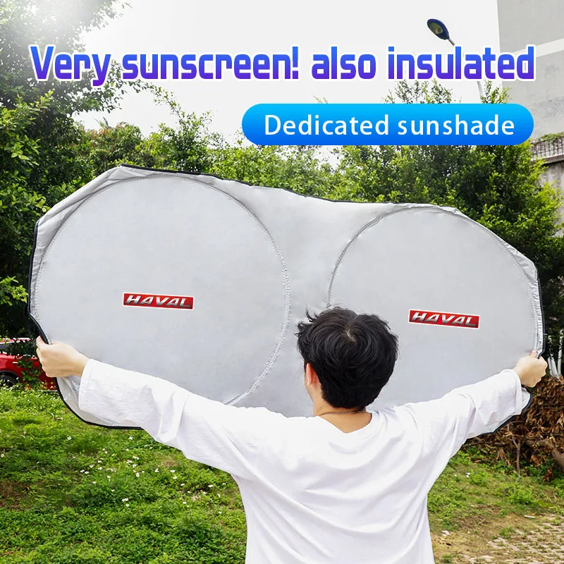 Car Windshield Cover Sunshade UV Protection Shield For Great Wall Haval F7 H6 H2 H3 H5 H7 H8 H9 M4 F7X F7H H2S Jolion