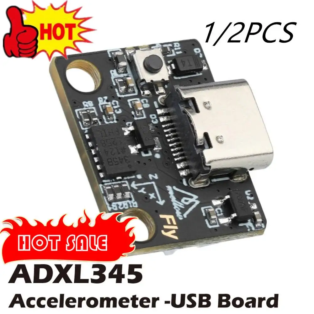 1/2 Pz Mellow Fly-Adxl345 Accelerometro Scheda Usb Per Klipper Gemini Rsprberry Pi Voron V0.1 2.4 Vzbot Hevort Ender 3 Stampante 3D