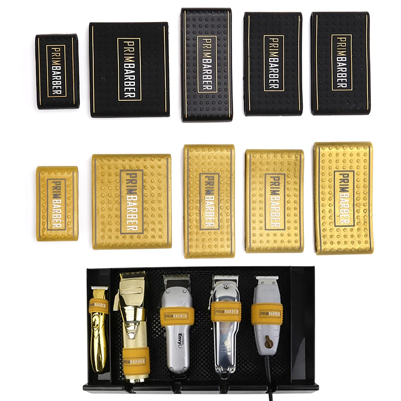 1 Pc Non Slip Barber Clipper Grip Bands Sleeve Barber Holder Cover Tools For Professional Cutting Tools