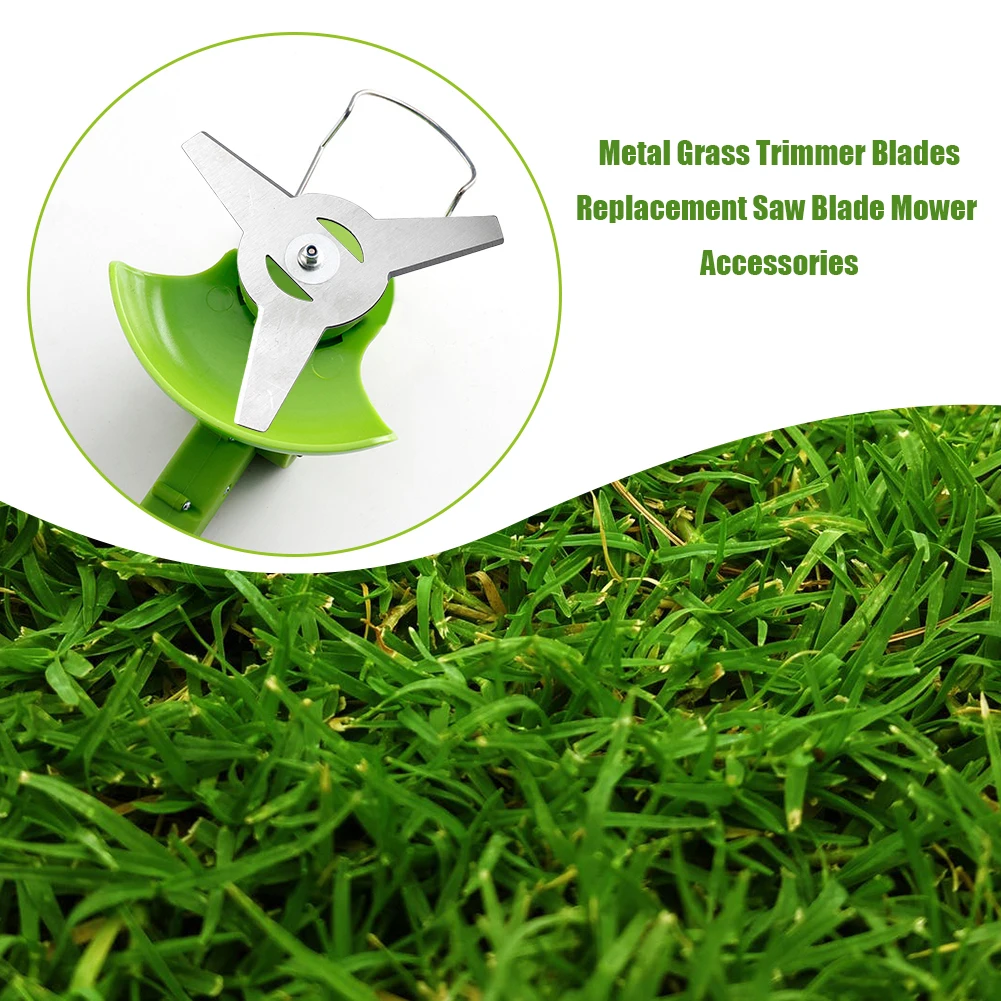 Grass Trimmer Head Blade Electric Lawn Mower Blades 200mm For Electric Lawn Mower Blade Garden Power Tools Replacement Parts 4