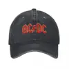 AC Heavy Metal Rock Music Band Baseball Cap DC Vintage Women Men Trucker Hat Sunscreen Tennis Skate Baseball Caps Gift 2
