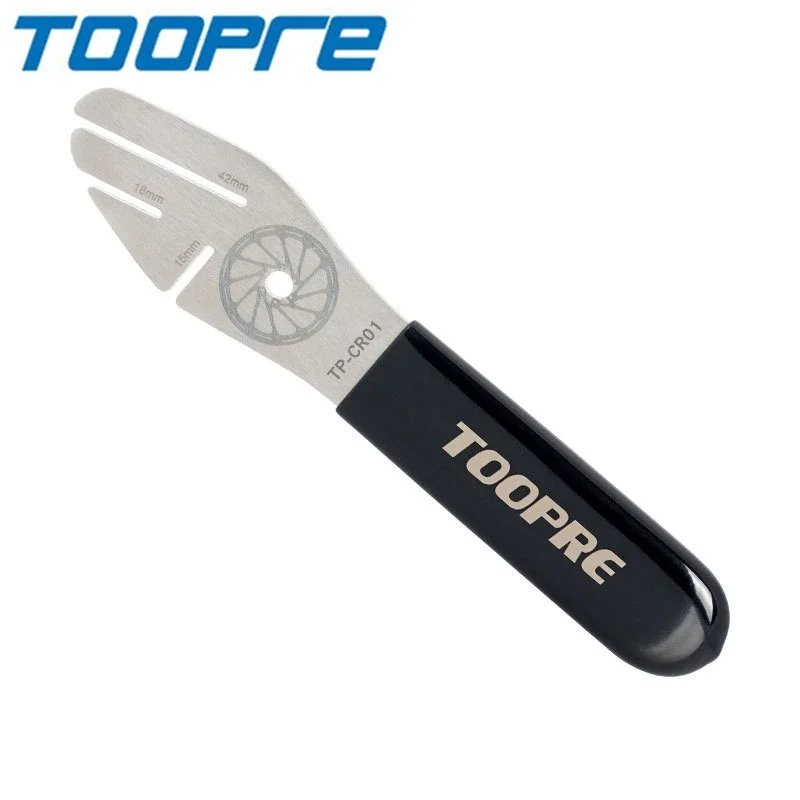 

TOOPRE Bicycle 189*30mm Disc Brake Rotor Spanner Stainless Steel Iamok Bike Parts 149g Correction Wrench