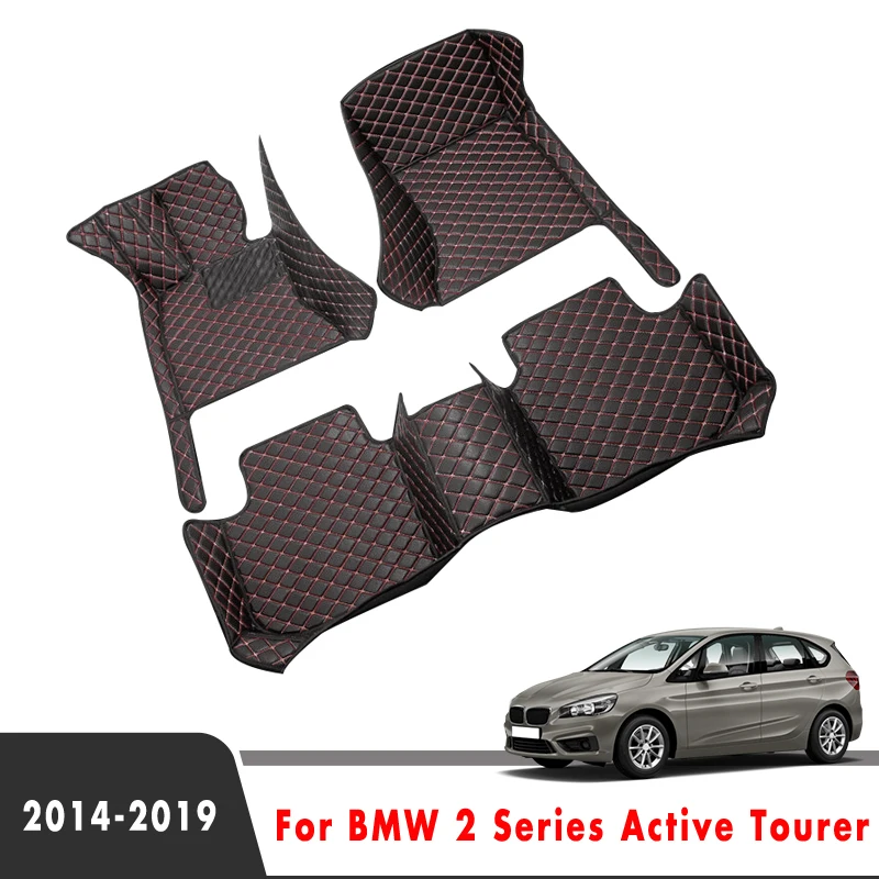 

Коврики для BMW 2 серии Active Tourer 2019 2018 2017 2016 2015 2014, автомобильные коврики, индивидуальный стиль, аксессуары для интерьера автомобиля