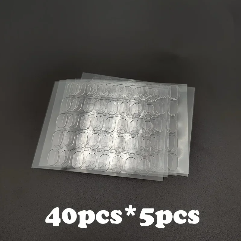 300pcs/400pcs Transparent Double-Sided Tape Pads - Non-Marking, Anti-Skid Adhesive for DIY Projects & Model Car Decor Double