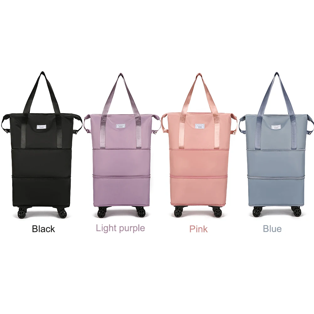 Expandable Duffle Pack Lightweight Collapsible Trolley Bag 5