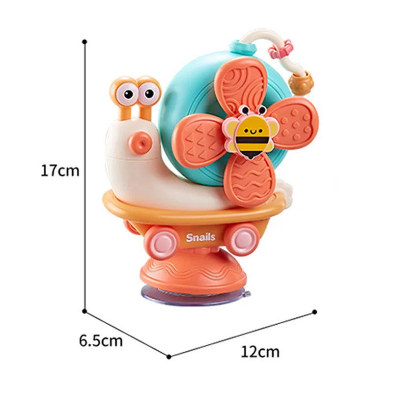 Suction Cup Spinner Toys For Boys Girls Sensory Fine Motor Infant Travel Toys Montessori For Babies 6-12-18 Months Xmas Gifts
