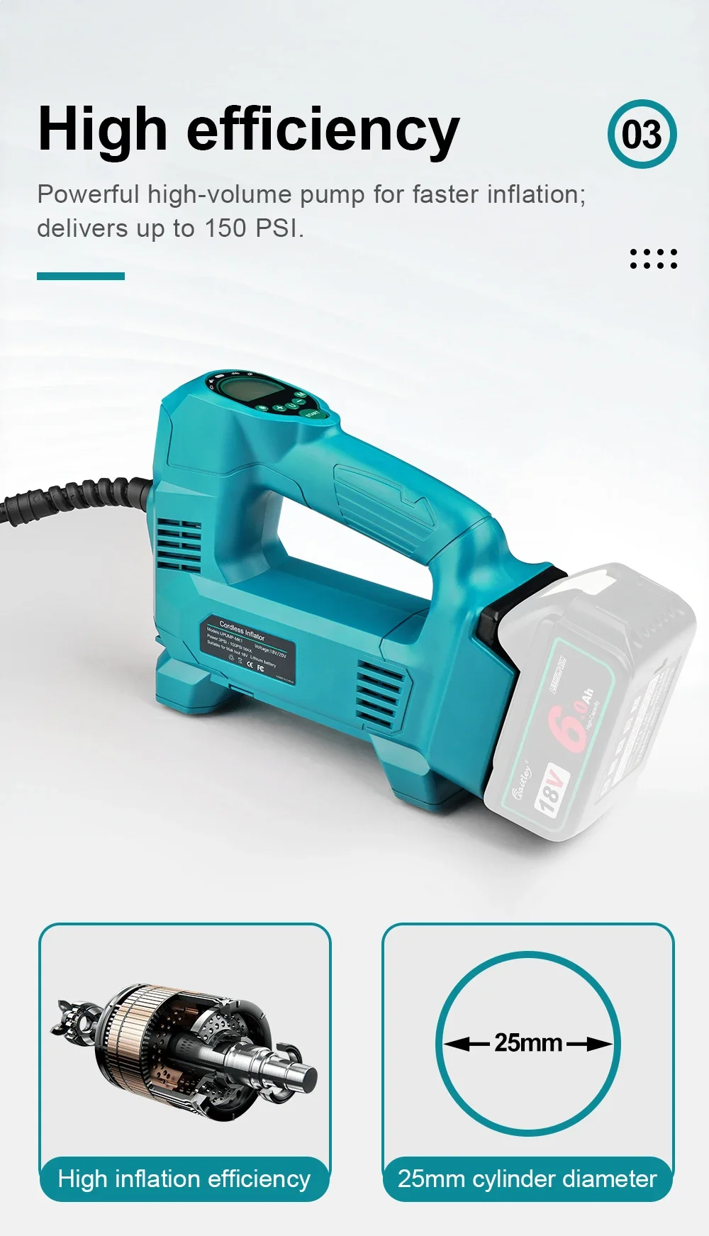 Air compressor portable air inflator for Car tyre / motorcycle/ bicycle/ Outdoor