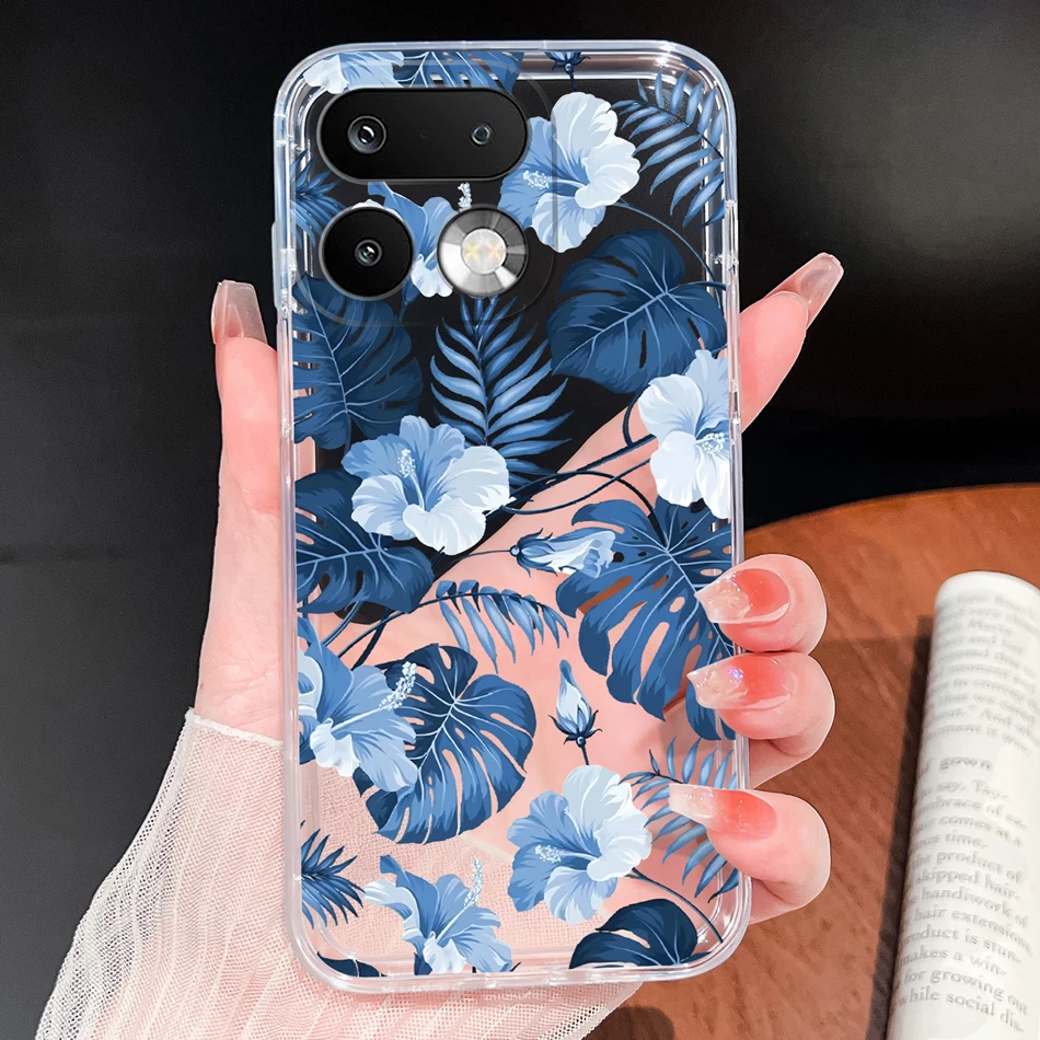 Stylish Soft Slim TPU Clear Silicone Phone Case - Lightweight Protective Cover