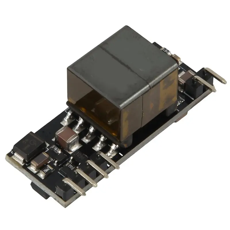 DP1435 검정색 POE 모듈 5V 2.4A IEEE802.3Af 커패시턴스 없음 100M 1000M POE 모듈-AEF7 지원