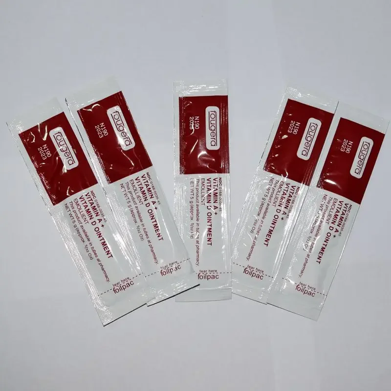 Fougera Vitamin A and D Tattoo Eyebrow Lip Repair Aftercare Anti Scar Healing Gel Cream Permanent Makeup PMU supplies