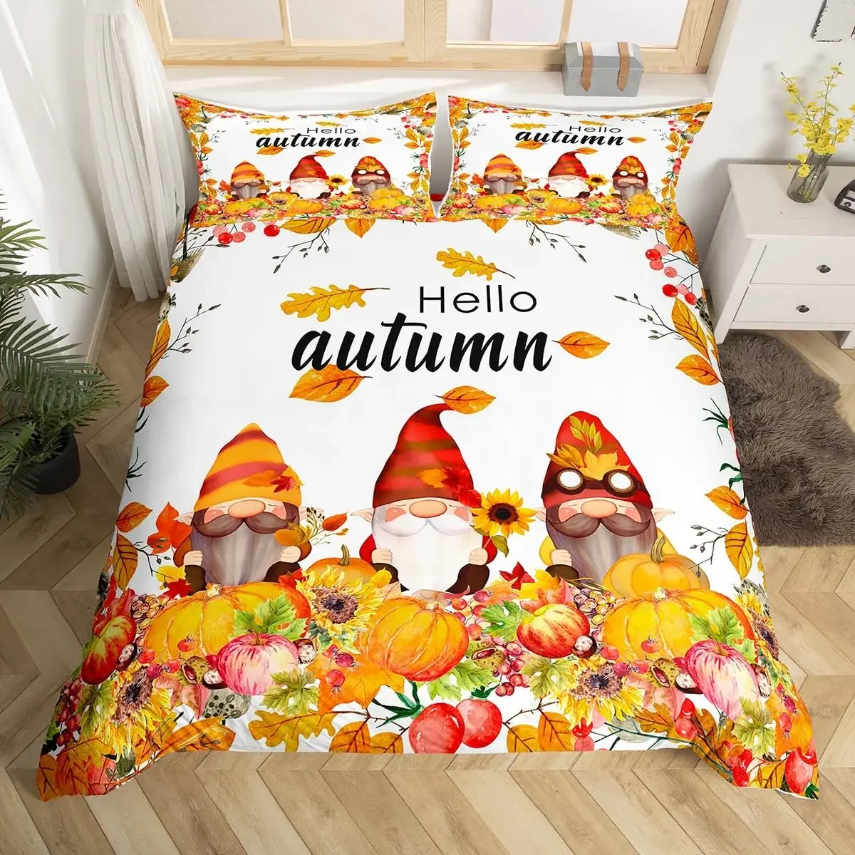 Adler-Bettbezug-Set, Queen-Size-Größe, für Erwachsene, Bettwäsche-Set mit Tiermuster, stilvolles, dekoratives Bettdeckenbezug für Vögel – Detail 16