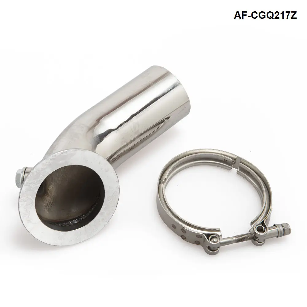 Stainless Downpipe Elbow 90' For Turbo Hy35 Hx He351 Vband Flange