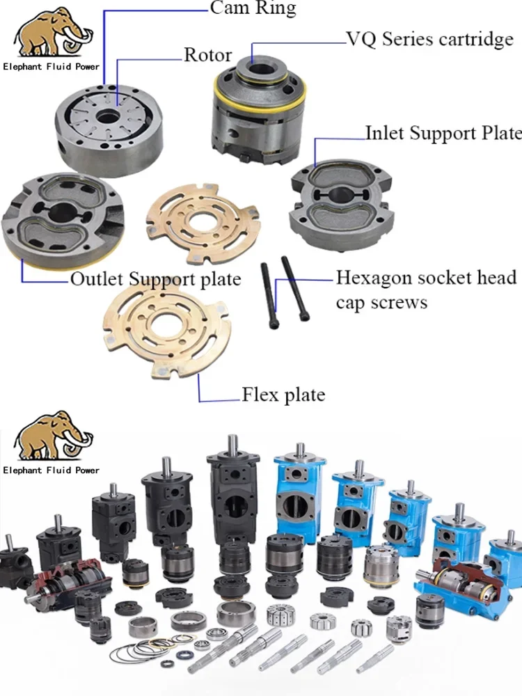 Denison T6 series T6D-061-2R00-C1/T6D-061-2R00-B1 T6D-061-1R00-A1 vane pump/hydraulic oil pump