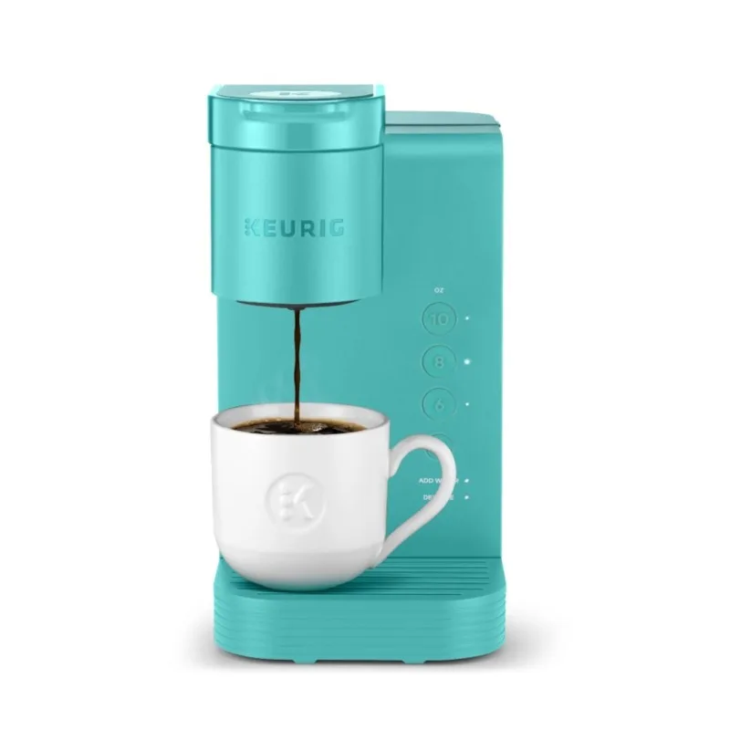 

Keurig K-Express Essentials, одноразовый K-Cup Капсульная кофеварка, бирюзовый