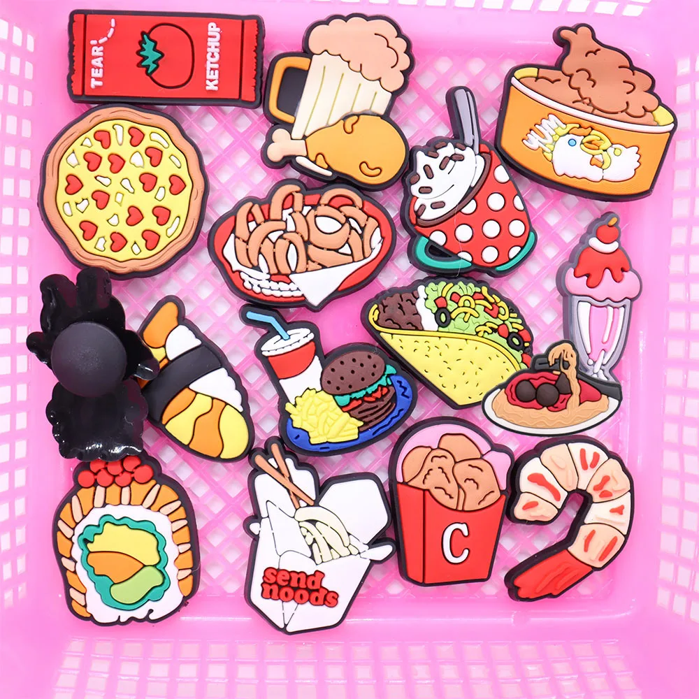 Good-tasting Food DIY Shoes Charms for Croc Cute Ice Cream Cone