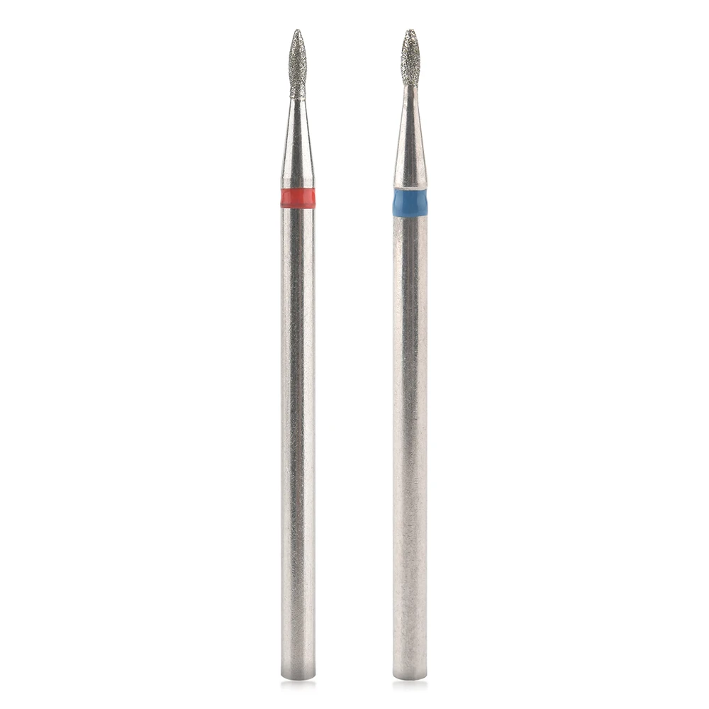 Nail Drill Bits Diamond Burrs Grinding Bits For Gel Nail Polish Nails Art Tool Shank Carving Polishing 10PCS nail drill bit nail drill bits diamond burs nail art tools nail manicure accessories