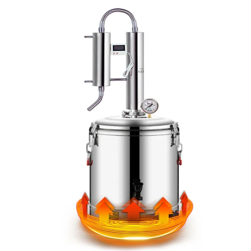 220V 30L／50L Small Wine Distiller Essential Oil Extractor Vodka Brewing Equipment Brewing Machine Pure Dew Distillation Machine 3