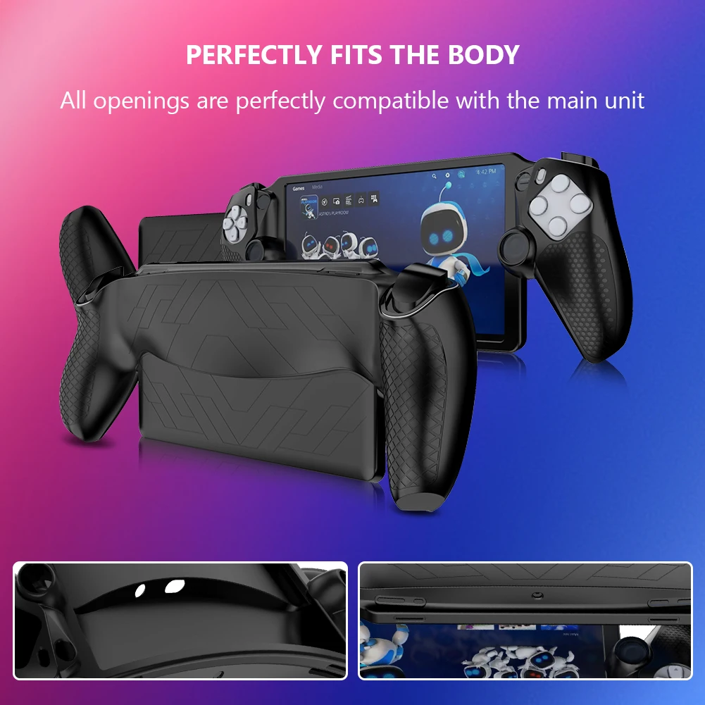 Silicone Protective Case Anti-Drop Gaming Console Controller Sleeve Skin for PS5 Portal for Playstation Portal