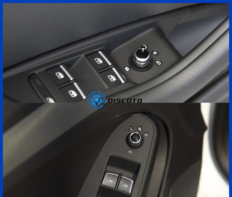 1 pc for Audi A4L rearview mirror knob Q5 rearview mirror adjustment